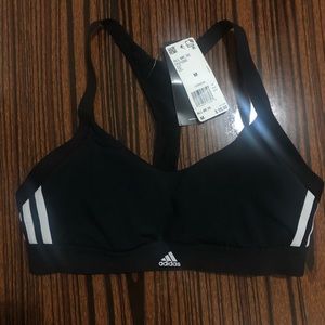 Adidas light impact Sports Bra sz M